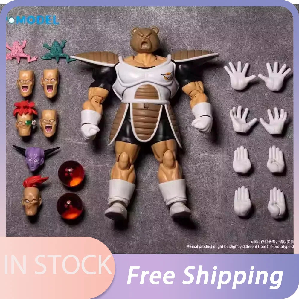 NEW WP Recoom 01A Action Figure Dragon Ball Anime Figurine Ginyu Force Recoom Model Toys Collection Dbz Desktop Decor Figures