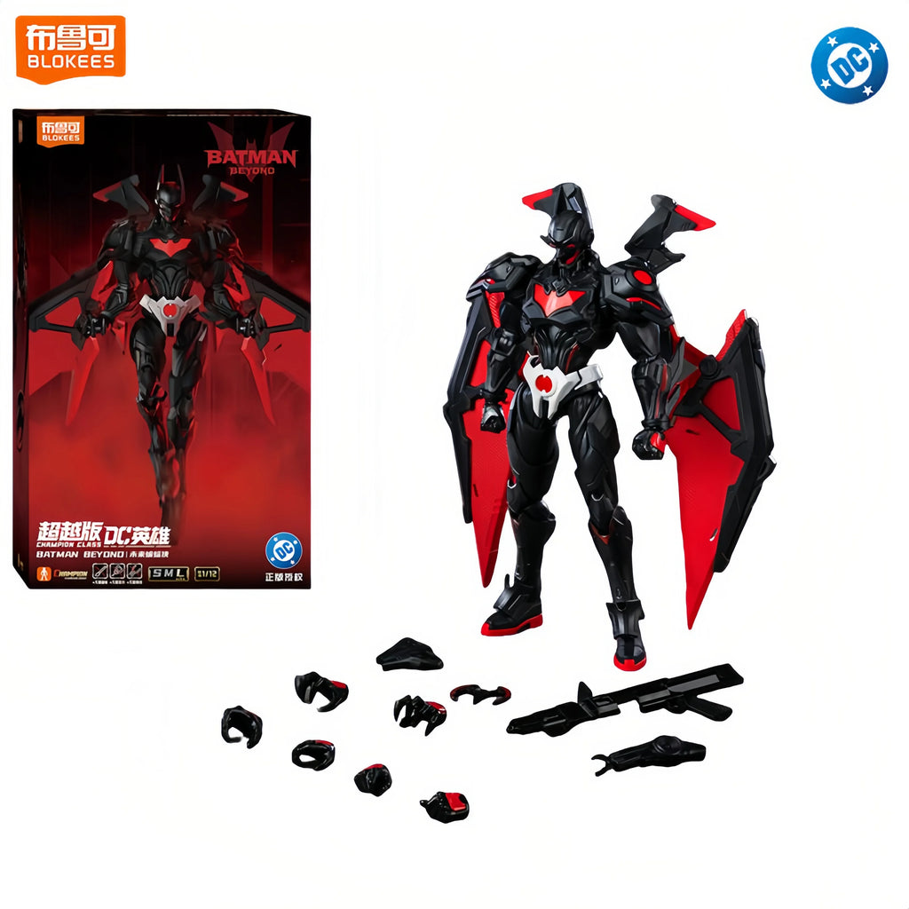Blokees DC Batman Beyond & 2025 New Version Superman Action Figures desktop ornament Collectible Toys Christmas Gift
