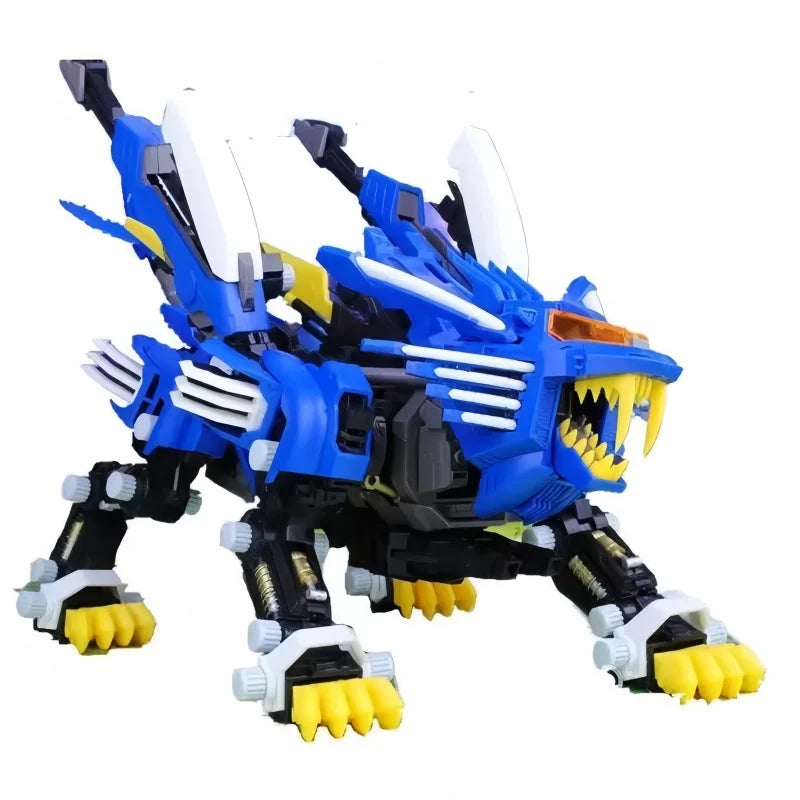 In Stock Anime Zoids Bt Model Js003 Long Toothed Lion 1:72 Mechanical Beast Action Figure Collect Toy Model Holiday Gifts