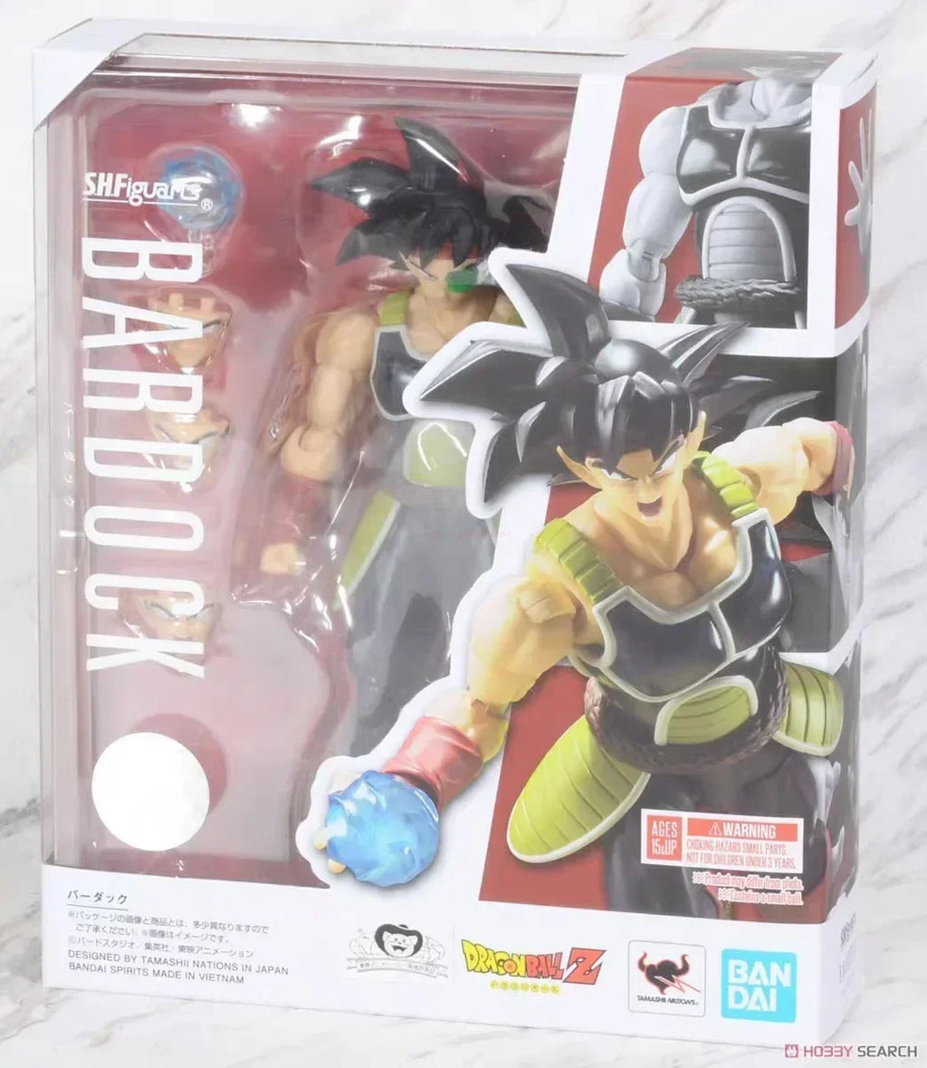 Bandai Original SHFiguarts Dragon Ball Z Raditz &amp; Son Gohan Kid Exklusive Edition Ver. PVC Anime Action-figuren Modell Spielzeug Geschenk
