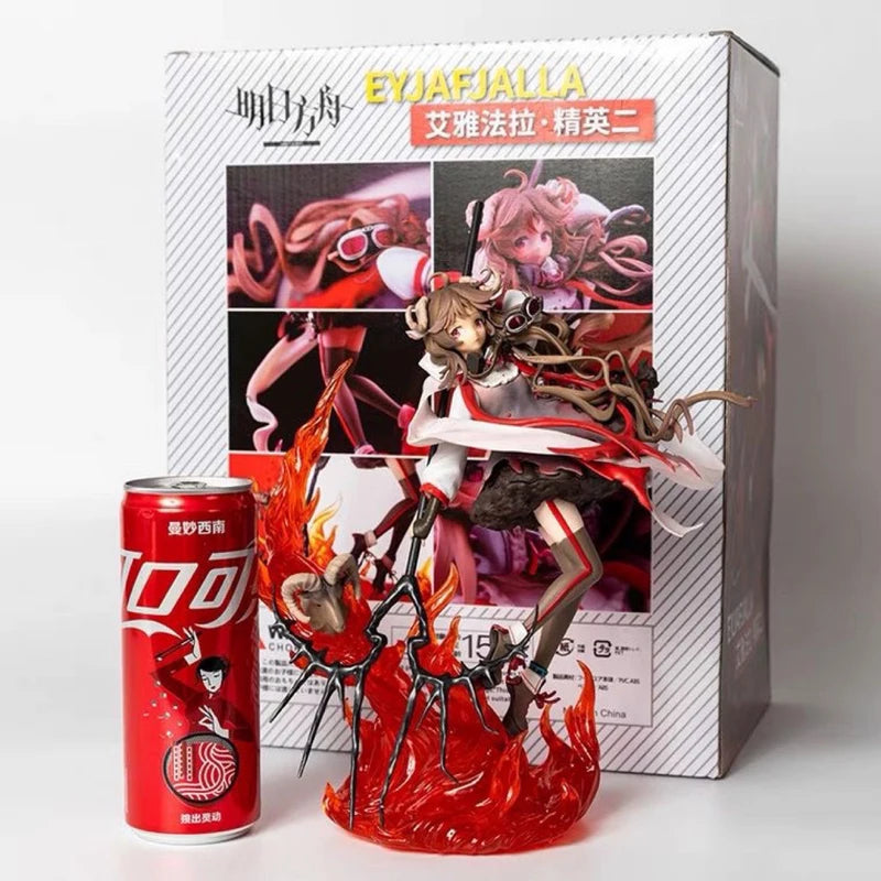 Arknights Logos Anime Game Figure Civilight Eterna/Wiš'adel Action Figure Lappland/Amiya/Texas Figure Collectible Model Doll Toy