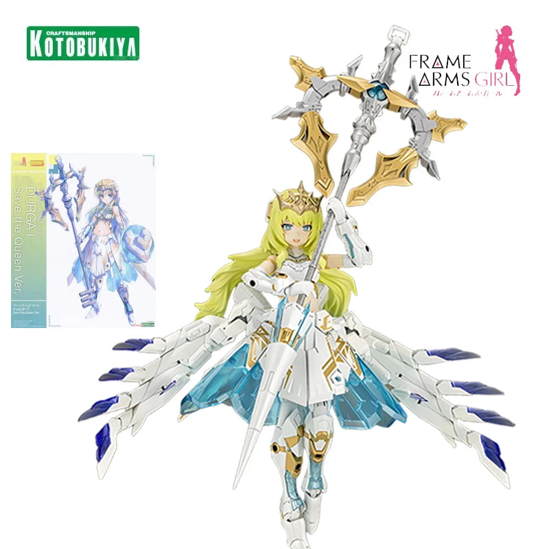 Kotobukiya Original FRAME ARMS GIRL Series ART WORKS\DURGA  Action Figure Assembly Model Toys Collectible Model Gifts for Boys