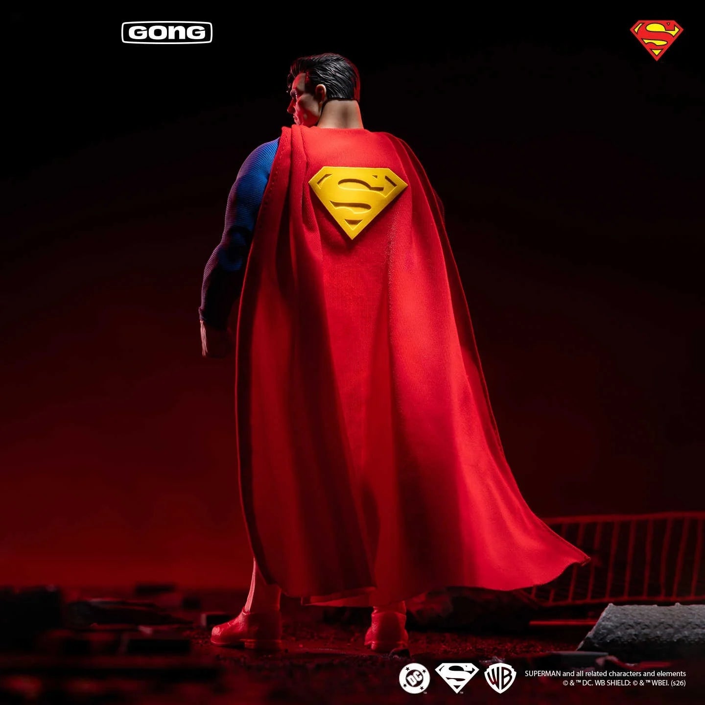 Genuine 1/16 GONE Batman Hush Series Superman Action Figure Articulated Joints Cloth Outfit High Detail Collectible Model Toy