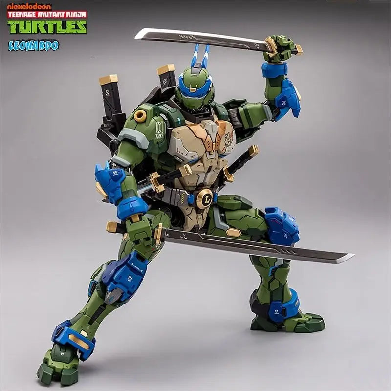 In Stock HEATBOYS Teenage Mutant Ninja Turtle Action Figure Michelangelo Donatello Leonardo Mecha Model Alloy Ninja Turtle Toys