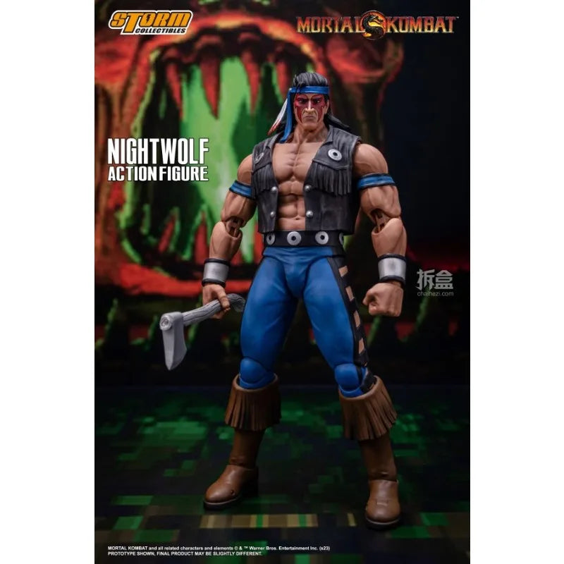 Authentic Storm Collectibles Original Mortal Kombat SHEEVA 1/12 Game Mobile Doll Model Handmade Toy Boy Gift Collection in Stock