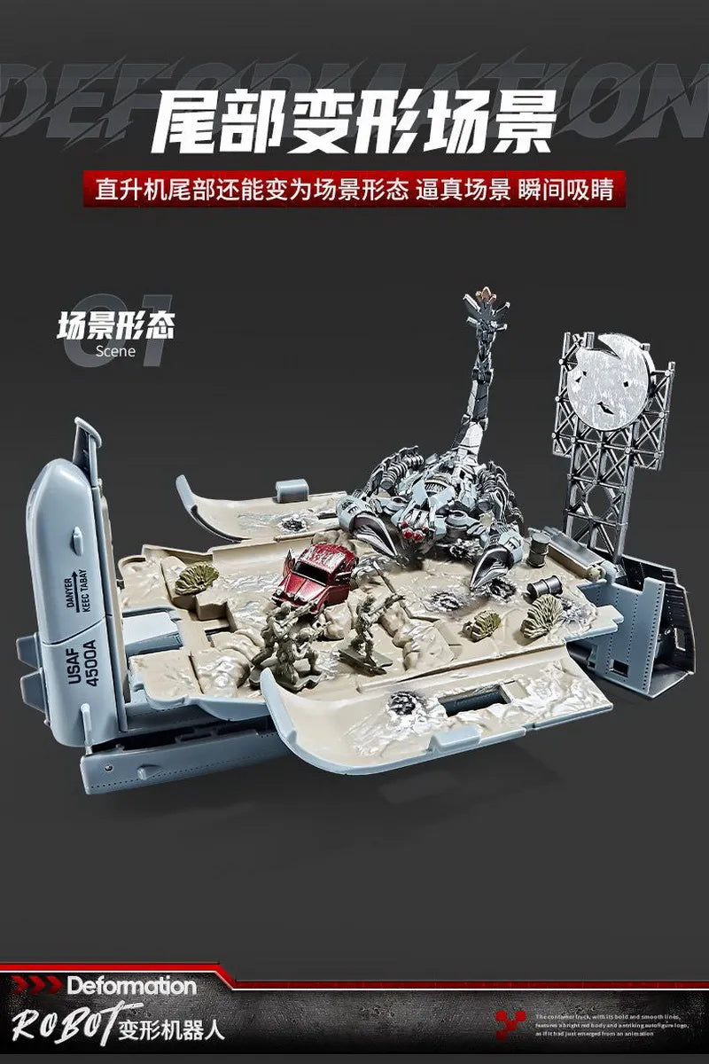 Deformation Robot Blackout M05 Helicopter Transformation Toys  Action Figure Model Gift