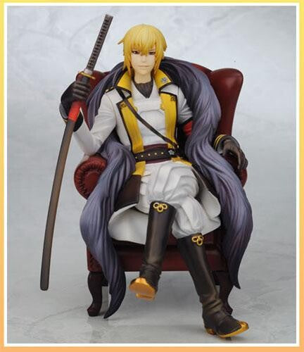 Kotobukiya Movic Hakuouki Kazama Chikage Dress Sofa Battle VER Japanese Version Figure