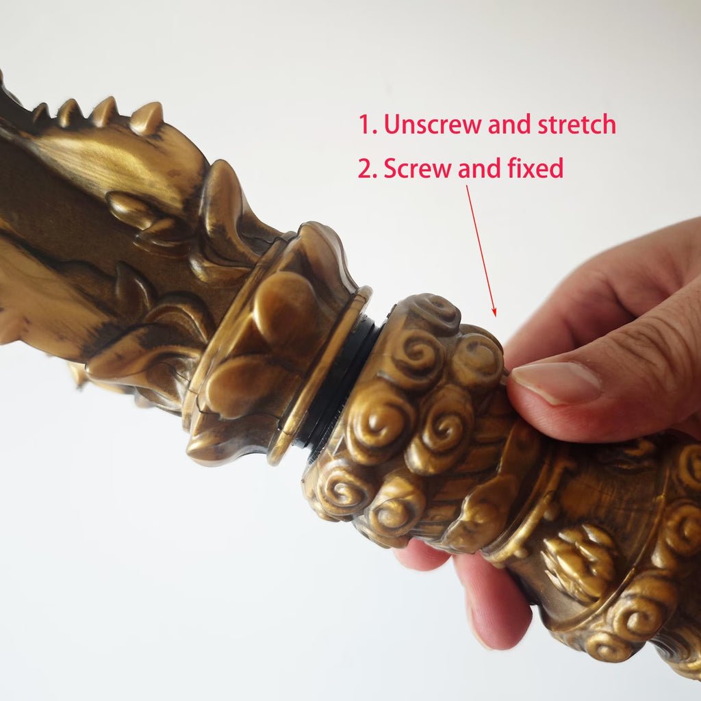 Black Myth WU KONG Retractable 100cm-170cm RUYI JINGU BANG