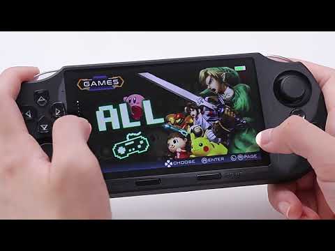 4.5-inch Portable Handheld HD Gaming Console with 2 Controllers