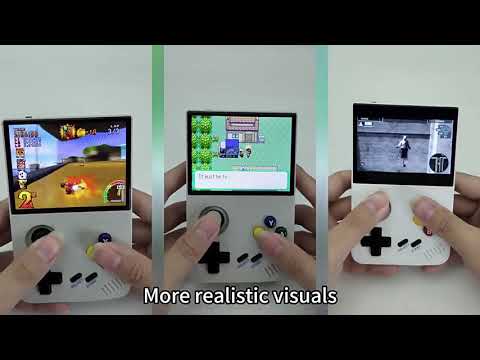 Handheld game console retro HD 64G Can connect to TV 3D Arcade 4K