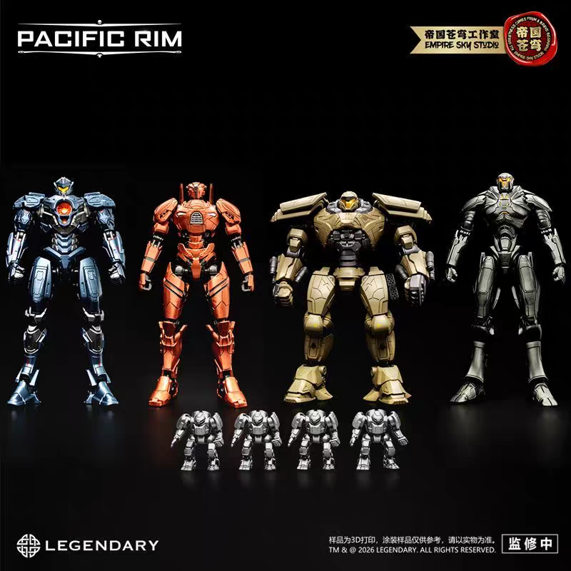 New Release: "Empire of the Firmament" (Di Guo Cang Qiong) – Pacific Rim Series 2: Gipsy Avenger, Athena, and Obsidian Fury Model Kits.