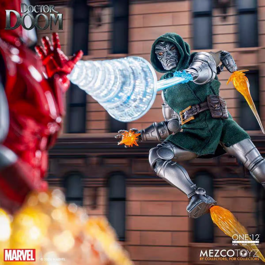 In Transit: Mezco One:12 Collective Marvel Doctor Doom Action Figure Deluxe version