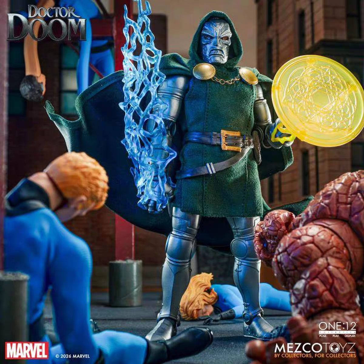 In Transit: Mezco One:12 Collective Marvel Doctor Doom Action Figure Deluxe version