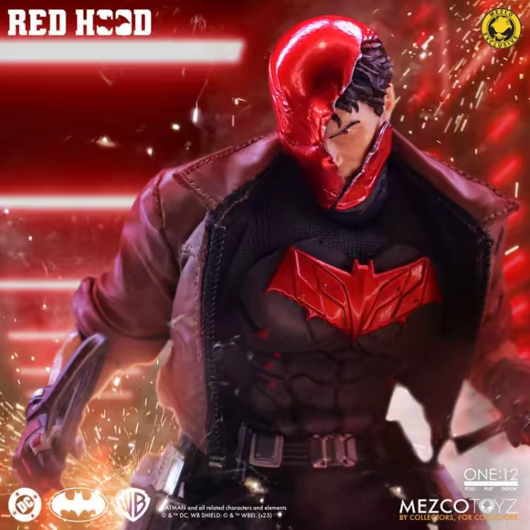 [Spot] Mezco Ant One:12 DC Comics Red Hood Cap