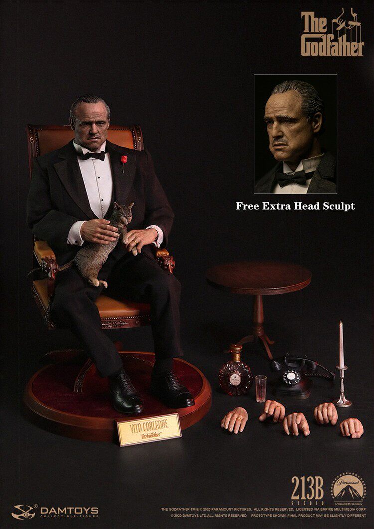 DAMTOYS 1/6 Vito Corleone, The Godfather, Formal Version Figure DMS032/033