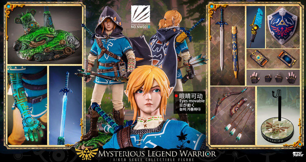 NWTOYS Night Wolf: Mysterious Legends Warrior — 1/6 Scale Action Figure (NW001B)