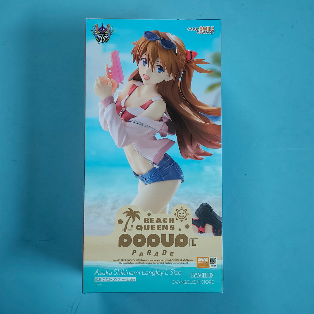 GSC POP UP Parade: Evangelion (EVA) — "Beach Queens" Rei Ayanami & Asuka Langley Figures
