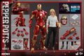 HotToys HT 1/6 Iron Man 3 Pepper + MK9 Large Set Deluxe Edition MMS311 Action Figure