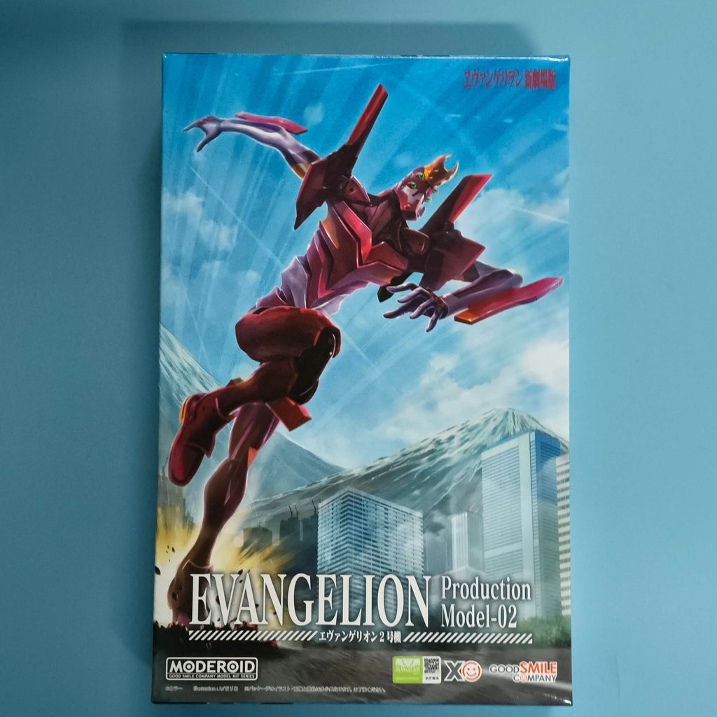 GSC MODEROID Neon Genesis Evangelion: EVA Unit-02 Assembly Model Kit