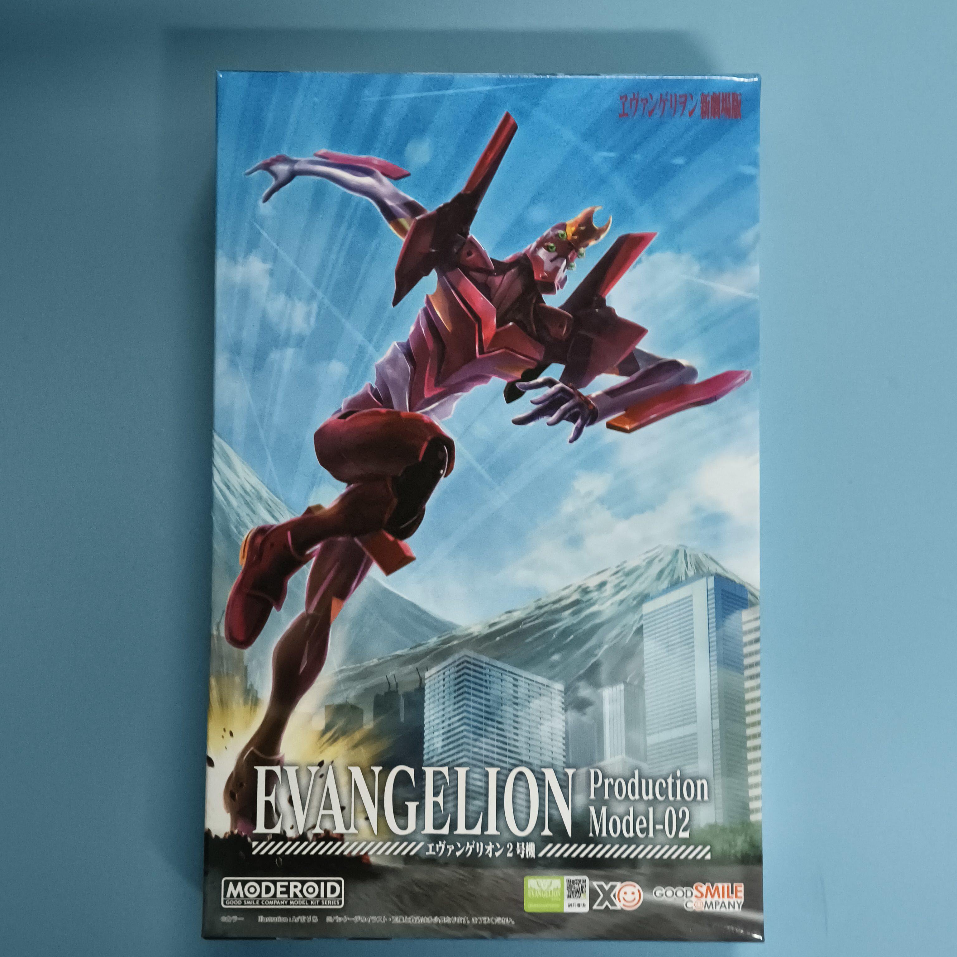 GSC MODEROID Neon Genesis Evangelion: EVA Unit-02 Assembly Model Kit