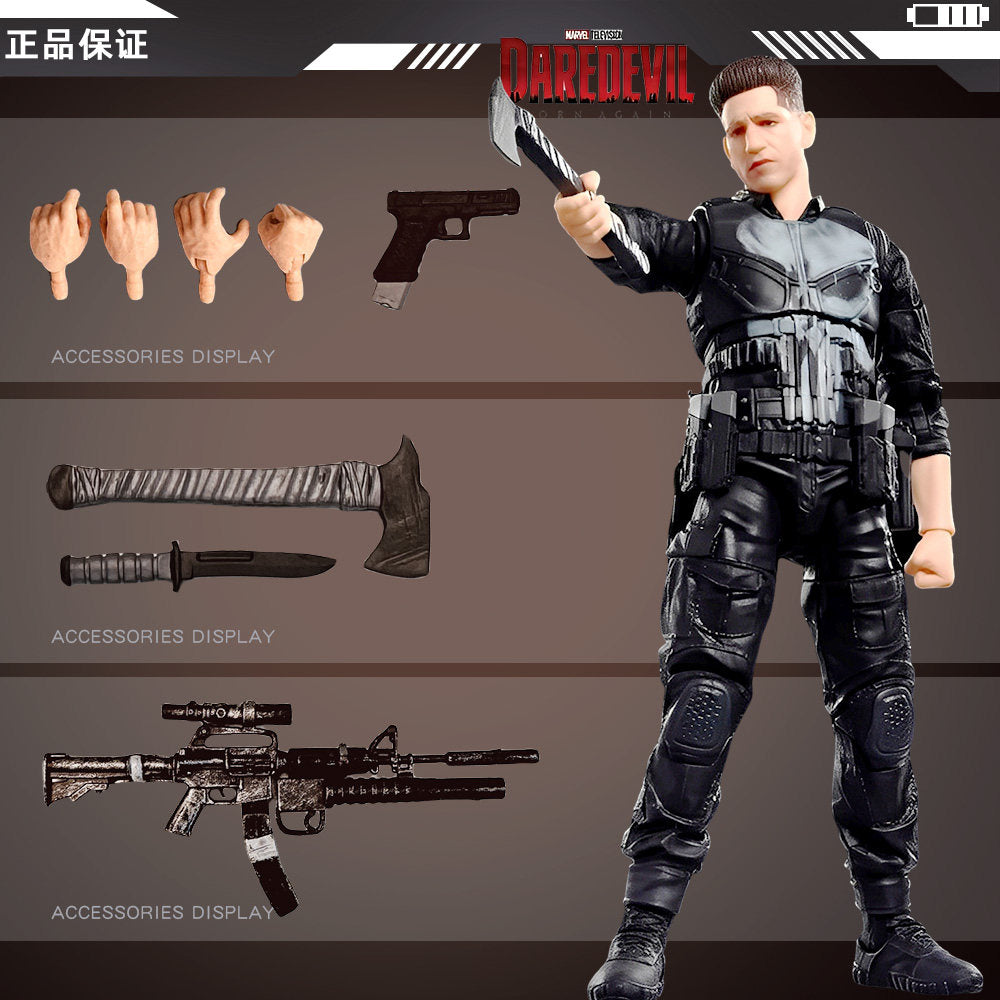 Marvel Legends Series: The Punisher — Highly Articulated Action Figure