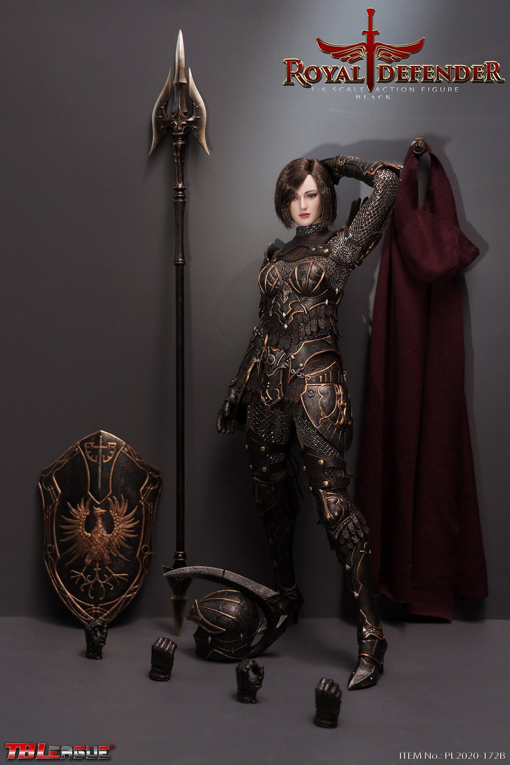 TBLeague 1/6 Royal Guardian Articulated Female Doll PL2020-172AB