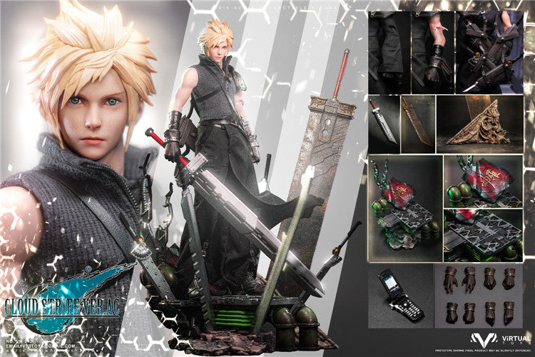 VTSTOYS 1/6 Original Warrior I (Action Scale) Cloud 2.0 Action Figure VM-042 B Collector's Edition