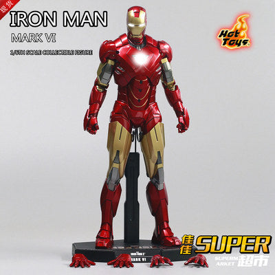 HOTTOYS MK4 MK6 MK7 Iron Man First Edition 1.0 Plastic Action Figure