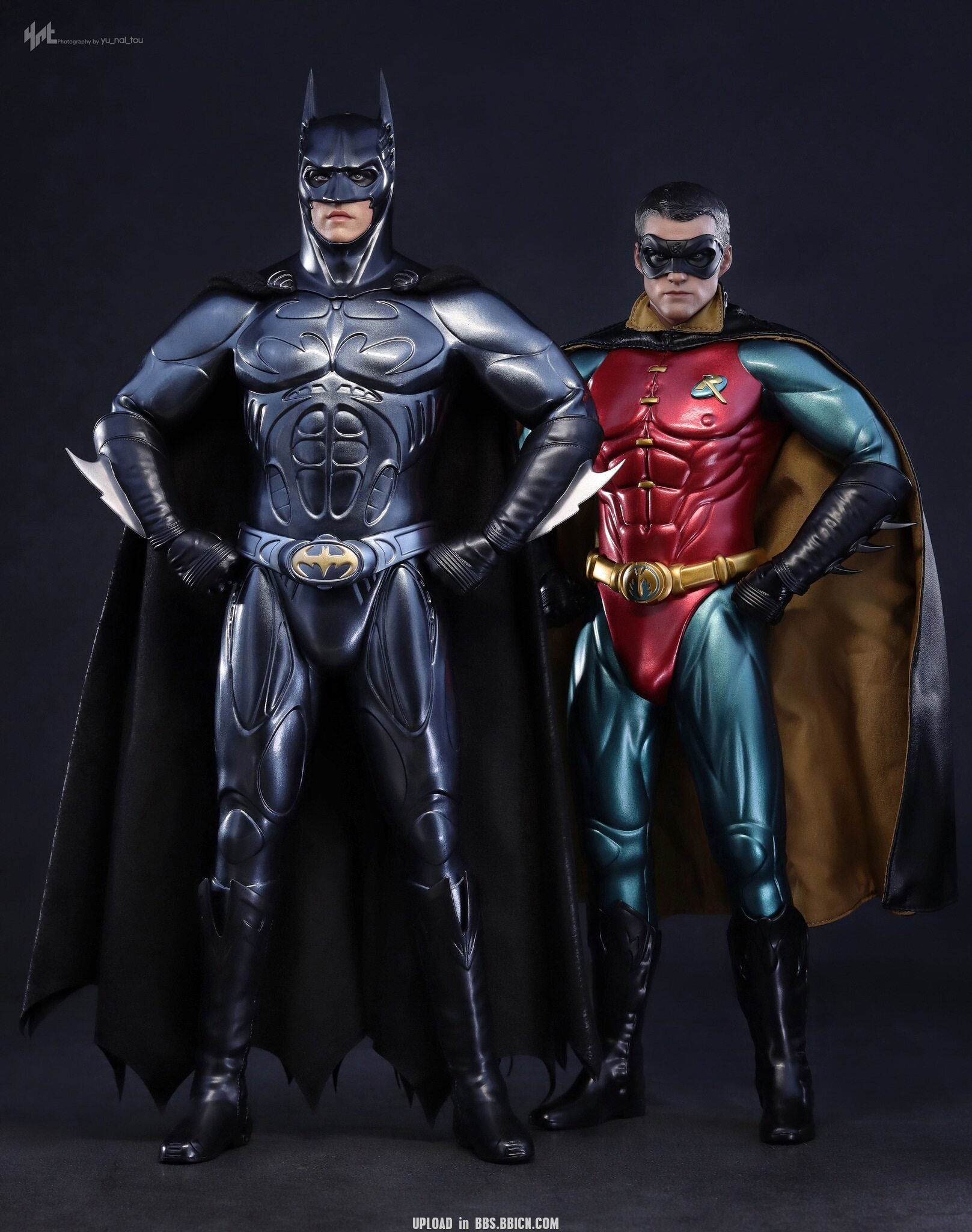 HT 1/6 MMS593/594 Batman Forever Robin Batman Sonar Suit Action Figure