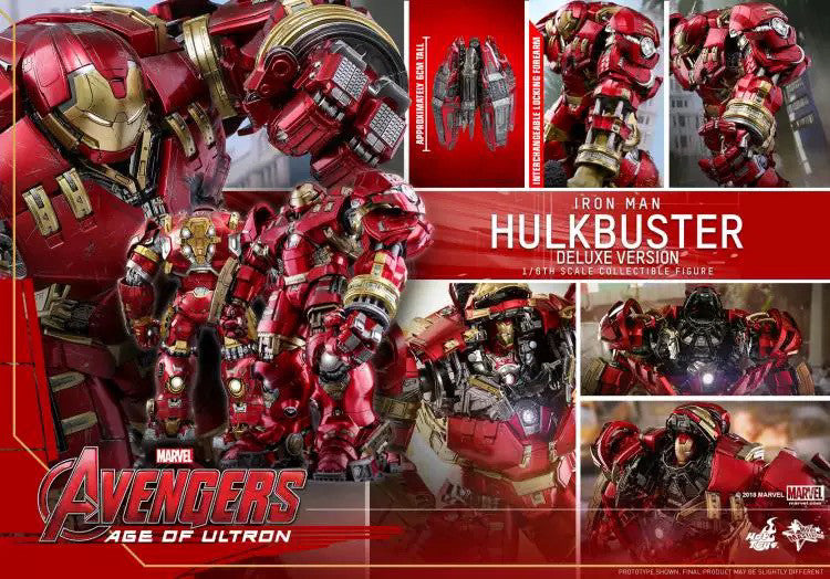 HT HOTTOYS Iron Man Hulkbuster 1.0 2.0 Armor MK44 1/6 Avengers 60cm high movable figure