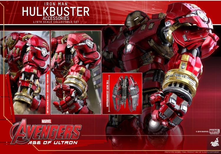HT HOTTOYS Iron Man Hulkbuster 1.0 2.0 Armor MK44 1/6 Avengers 60cm high movable figure