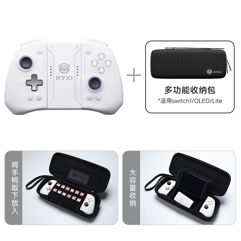 NYXI Hyperion Pro Meteor Light Wireless Joy-pad for Switch2/Switch OLED/Switch Lite witStorage Bagh